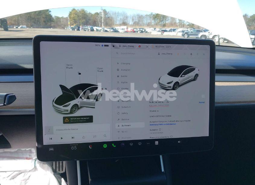 Photo 18 of 2020 Tesla Model 3 PERFORMANCE DUAL MOTOR ALL-WHEEL DRIVE (VIN 5YJ3E1ECXLF791814)