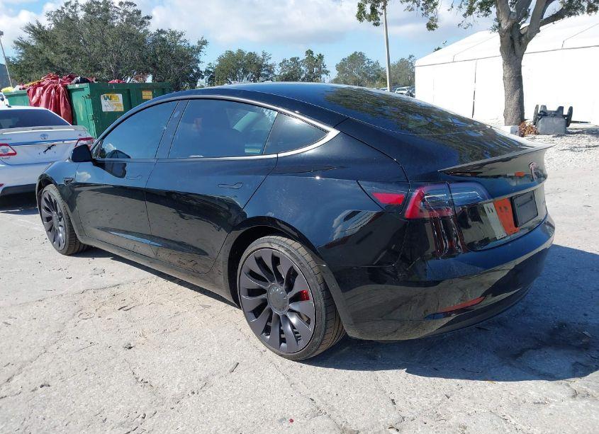 Photo 3 of 2021 Tesla Model 3 PERFORMANCE DUAL MOTOR ALL-WHEEL DRIVE (VIN 5YJ3E1ECXMF991772)
