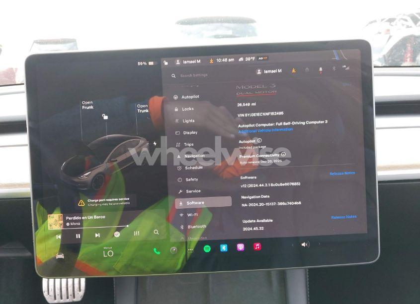 Photo 19 of 2022 Tesla Model 3 PERFORMANCE DUAL MOTOR ALL-WHEEL DRIVE (VIN 5YJ3E1ECXNF152495)