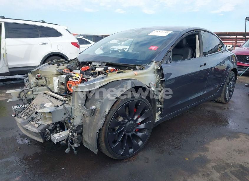 Photo 2 of 2022 Tesla Model 3 PERFORMANCE DUAL MOTOR ALL-WHEEL DRIVE (VIN 5YJ3E1ECXNF152495)