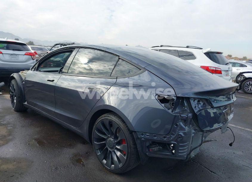 Photo 3 of 2022 Tesla Model 3 PERFORMANCE DUAL MOTOR ALL-WHEEL DRIVE (VIN 5YJ3E1ECXNF152495)