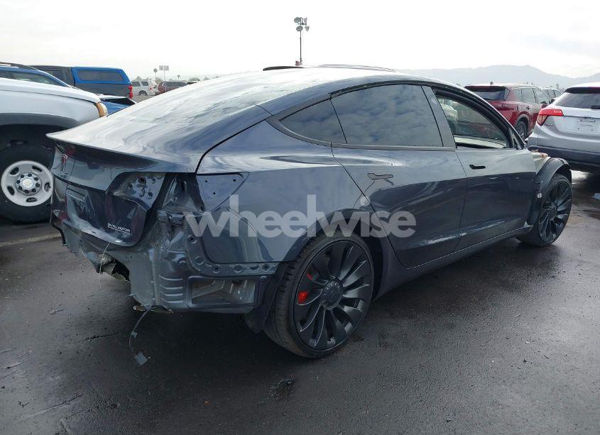 Photo 4 of 2022 Tesla Model 3 PERFORMANCE DUAL MOTOR ALL-WHEEL DRIVE (VIN 5YJ3E1ECXNF152495)