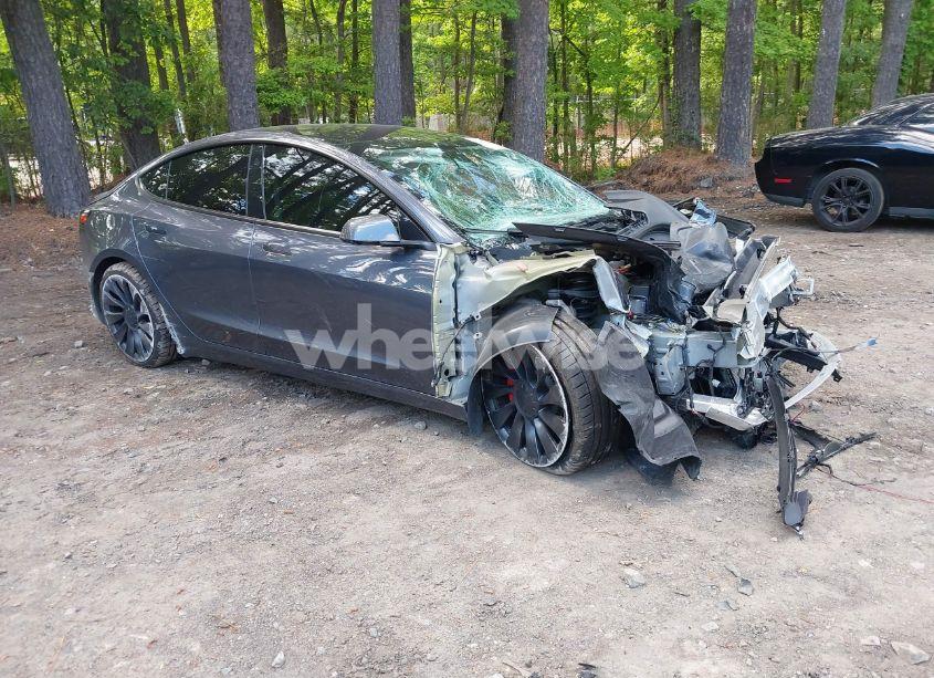 2023 Tesla Model 3 PERFORMANCE DUAL MOTOR ALL-WHEEL DRIVE (VIN 5YJ3E1ECXPF578450) main photo