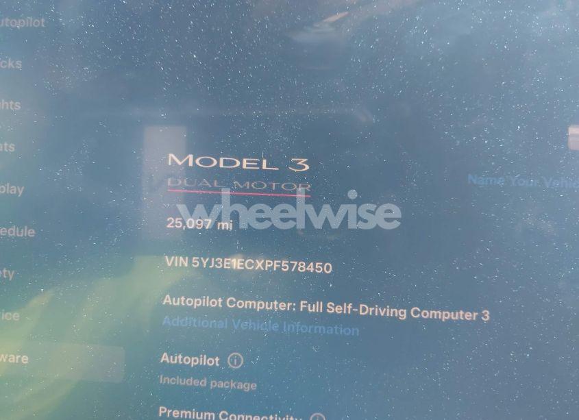 Photo 7 of 2023 Tesla Model 3 PERFORMANCE DUAL MOTOR ALL-WHEEL DRIVE (VIN 5YJ3E1ECXPF578450)
