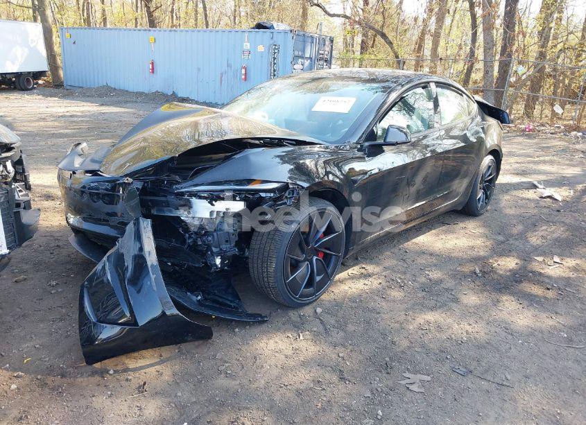 Photo 2 of 2024 Tesla Model 3 PERFORMANCE ALL-WHEEL DRIVE (VIN 5YJ3E1ET0RF880929)