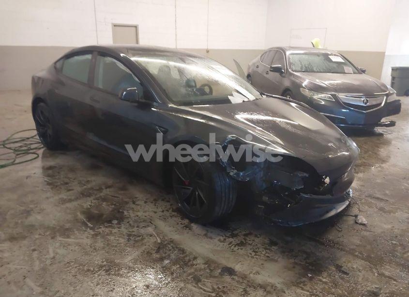 2024 Tesla Model 3 PERFORMANCE ALL-WHEEL DRIVE (VIN 5YJ3E1ET0RF881062) main photo