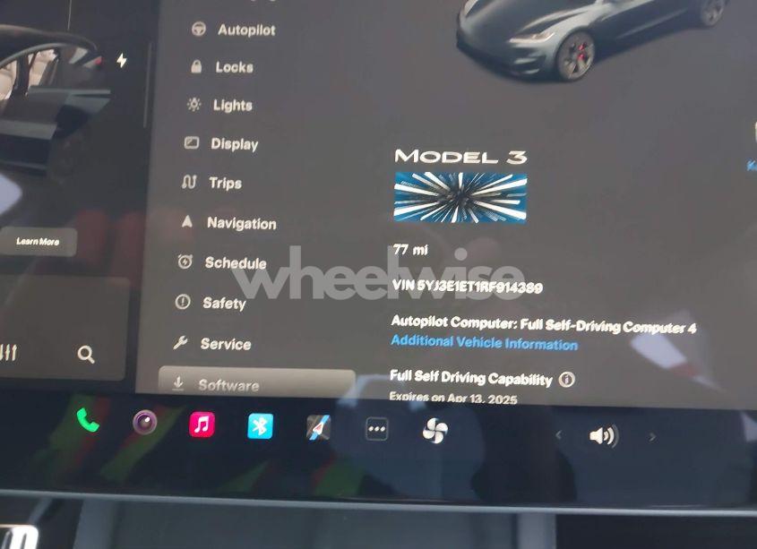 Photo 15 of 2024 Tesla Model 3 PERFORMANCE ALL-WHEEL DRIVE (VIN 5YJ3E1ET1RF914389)