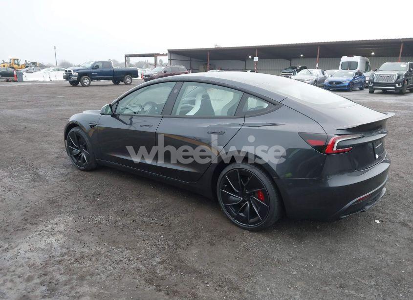 Photo 3 of 2024 Tesla Model 3 PERFORMANCE ALL-WHEEL DRIVE (VIN 5YJ3E1ET1RF914389)