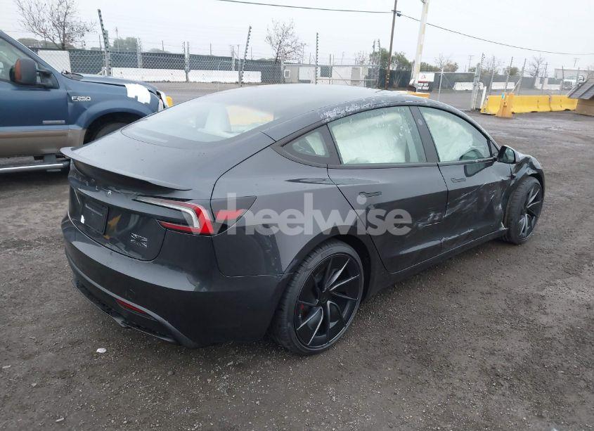 Photo 4 of 2024 Tesla Model 3 PERFORMANCE ALL-WHEEL DRIVE (VIN 5YJ3E1ET1RF914389)