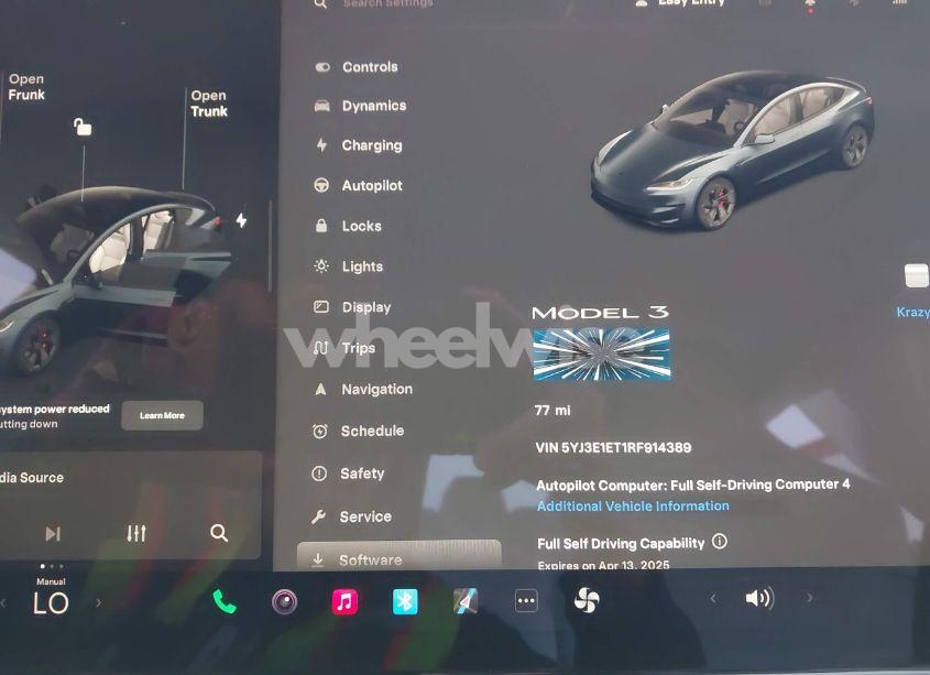 Photo 7 of 2024 Tesla Model 3 PERFORMANCE ALL-WHEEL DRIVE (VIN 5YJ3E1ET1RF914389)