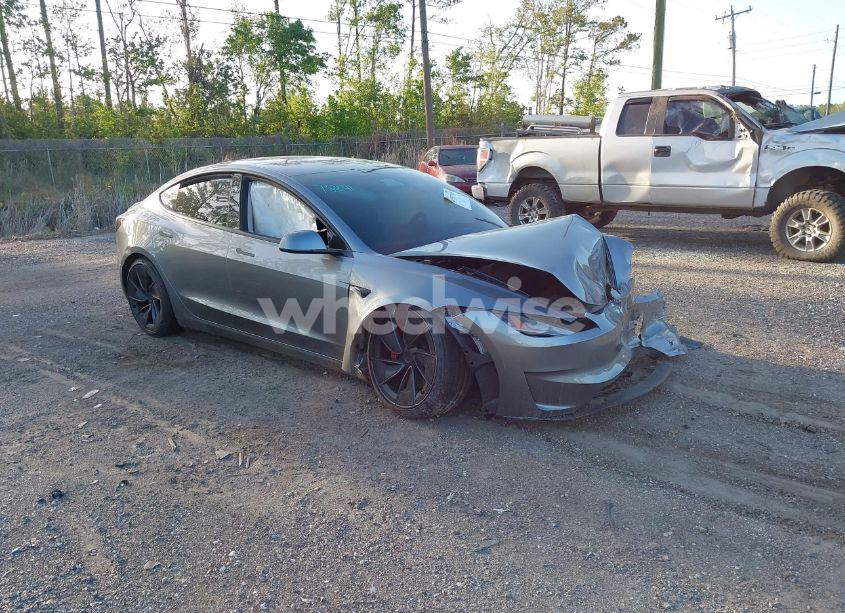 2024 Tesla Model 3 PERFORMANCE ALL-WHEEL DRIVE (VIN 5YJ3E1ET2RF850850) main photo