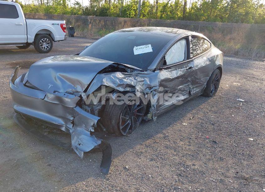 Photo 2 of 2024 Tesla Model 3 PERFORMANCE ALL-WHEEL DRIVE (VIN 5YJ3E1ET2RF850850)