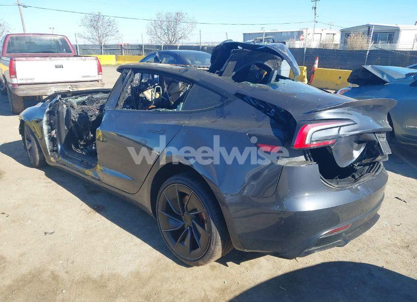 Photo 3 of 2024 Tesla Model 3 PERFORMANCE ALL-WHEEL DRIVE (VIN 5YJ3E1ET2RF857538)