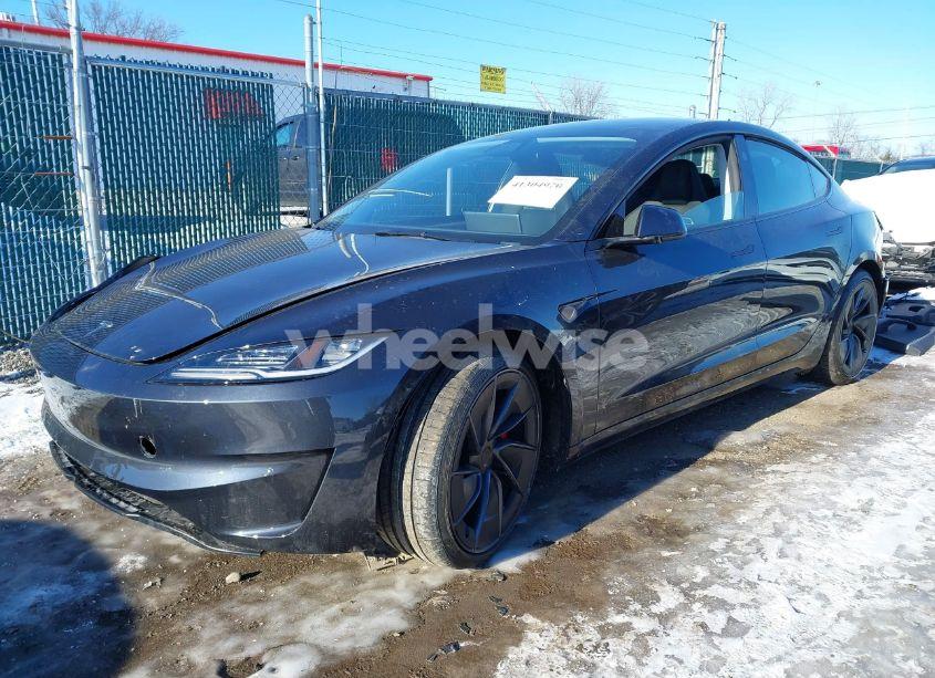 Photo 2 of 2024 Tesla Model 3 PERFORMANCE ALL-WHEEL DRIVE (VIN 5YJ3E1ET2RF912120)