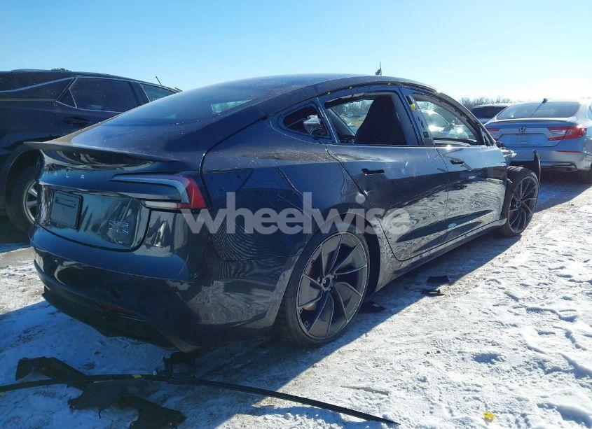 Photo 4 of 2024 Tesla Model 3 PERFORMANCE ALL-WHEEL DRIVE (VIN 5YJ3E1ET2RF912120)