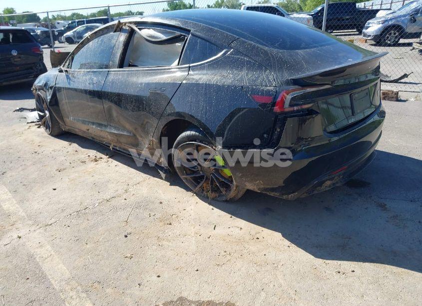 Photo 3 of 2024 Tesla Model 3 PERFORMANCE ALL-WHEEL DRIVE (VIN 5YJ3E1ET3RF789461)