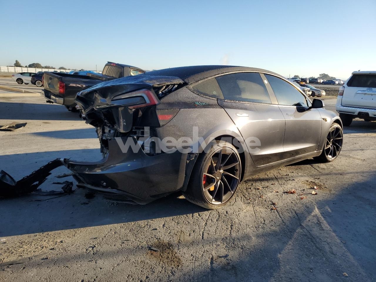 Photo 3 of 2024 TESLA MODEL 3 (VIN 5YJ3E1ET3RF799097)