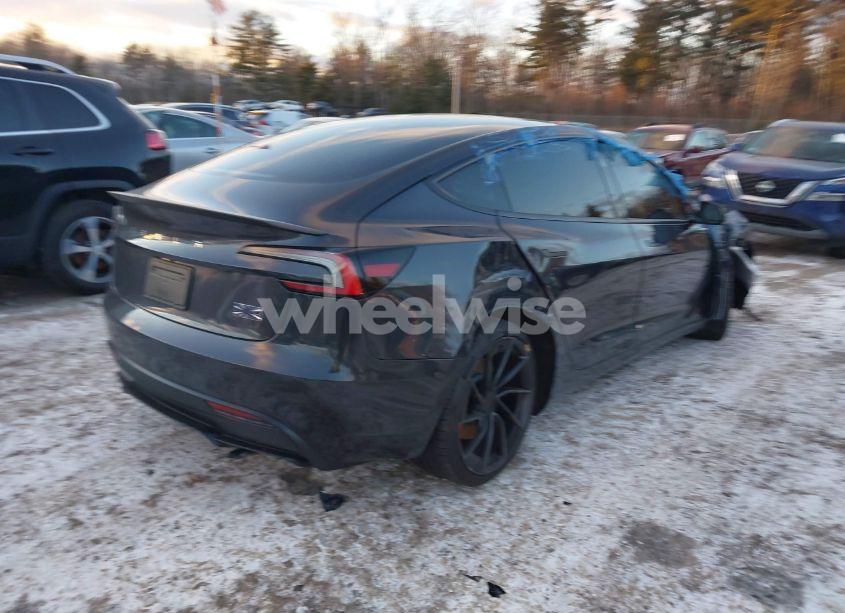 Photo 4 of 2024 Tesla Model 3 PERFORMANCE ALL-WHEEL DRIVE (VIN 5YJ3E1ET3RF820482)