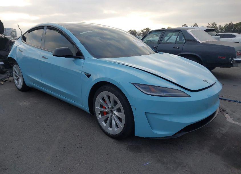 2024 Tesla Model 3 PERFORMANCE ALL-WHEEL DRIVE (VIN 5YJ3E1ET5RF863849) main photo