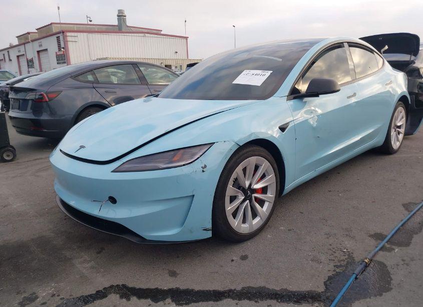 Photo 2 of 2024 Tesla Model 3 PERFORMANCE ALL-WHEEL DRIVE (VIN 5YJ3E1ET5RF863849)