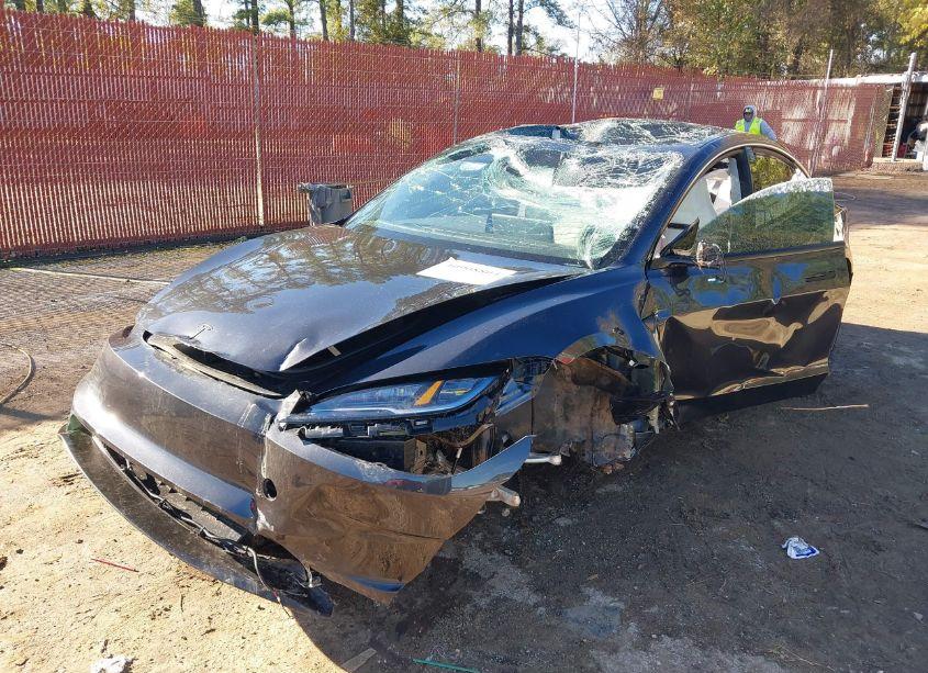 Photo 2 of 2024 Tesla Model 3 PERFORMANCE ALL-WHEEL DRIVE (VIN 5YJ3E1ET6RF848843)