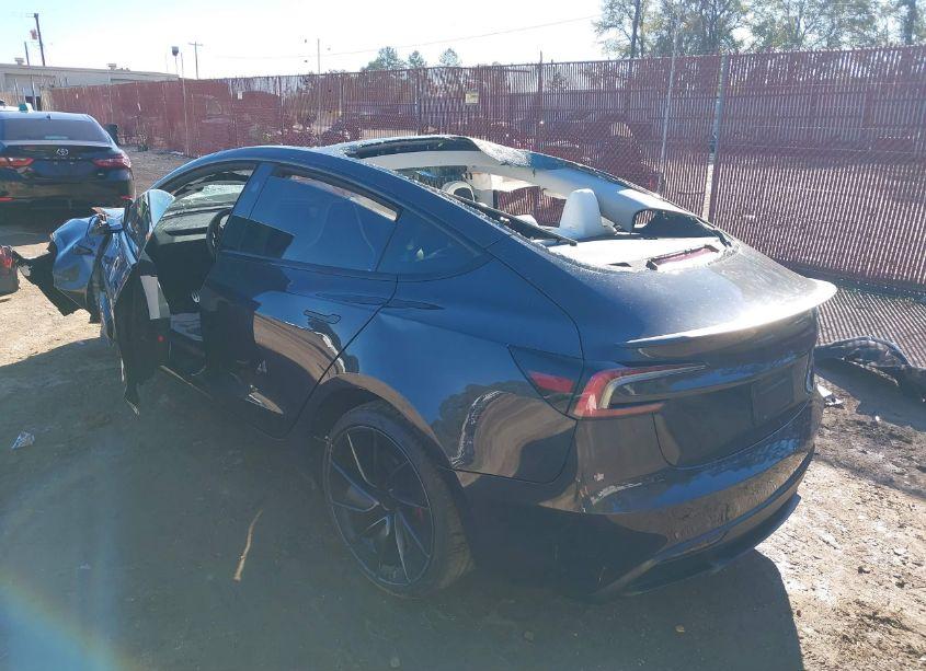 Photo 3 of 2024 Tesla Model 3 PERFORMANCE ALL-WHEEL DRIVE (VIN 5YJ3E1ET6RF848843)