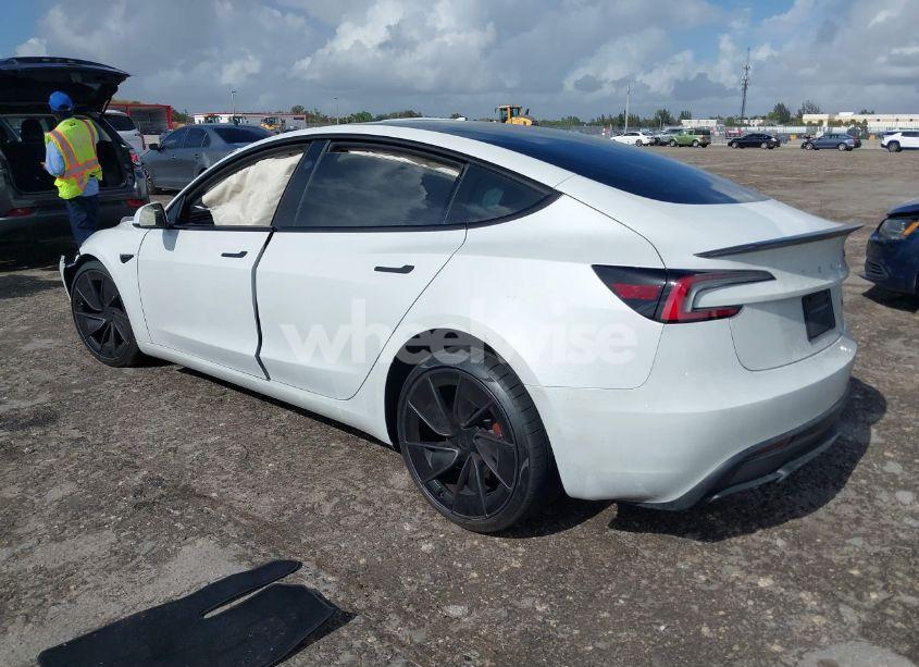 Photo 3 of 2024 Tesla Model 3 PERFORMANCE ALL-WHEEL DRIVE (VIN 5YJ3E1ET7RF801529)