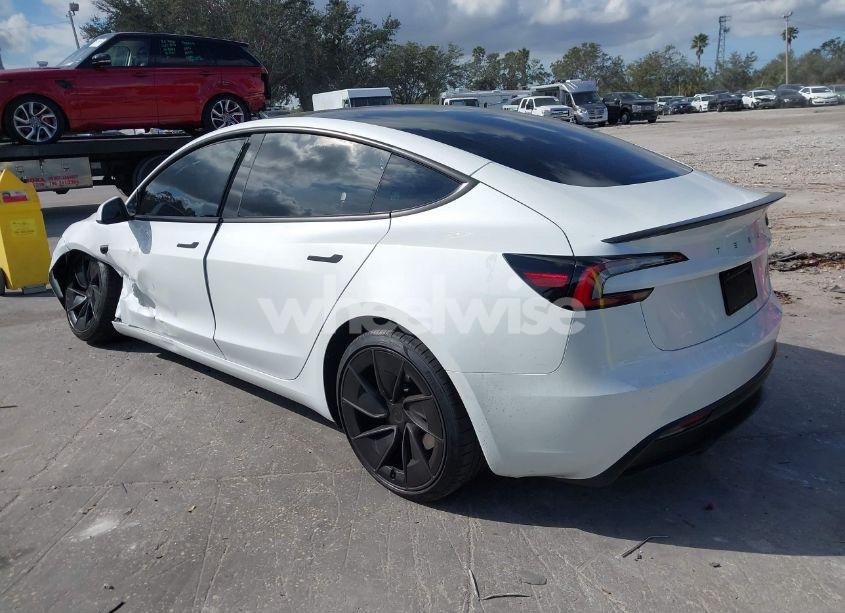 Photo 3 of 2024 Tesla Model 3 PERFORMANCE ALL-WHEEL DRIVE (VIN 5YJ3E1ET9RF831180)