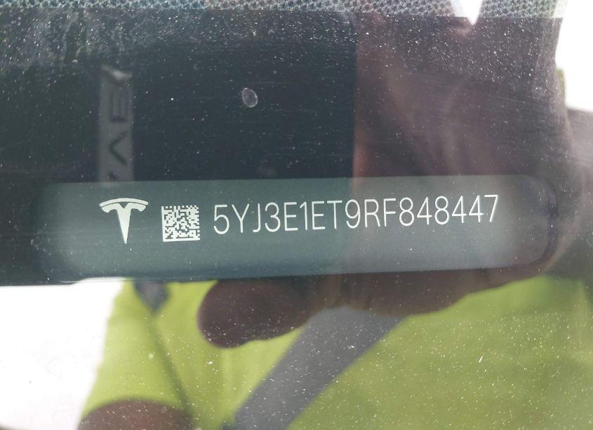 Photo 9 of 2024 Tesla Model 3 PERFORMANCE (VIN 5YJ3E1ET9RF848447)