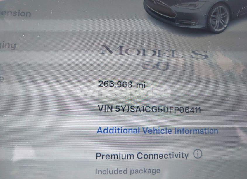 Photo 7 of 2013 Tesla Model S (VIN 5YJSA1CG5DFP06411)