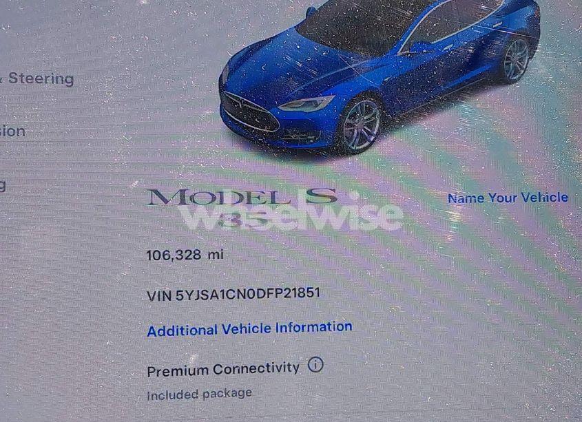 Photo 7 of 2013 Tesla Model S (VIN 5YJSA1CN0DFP21851)