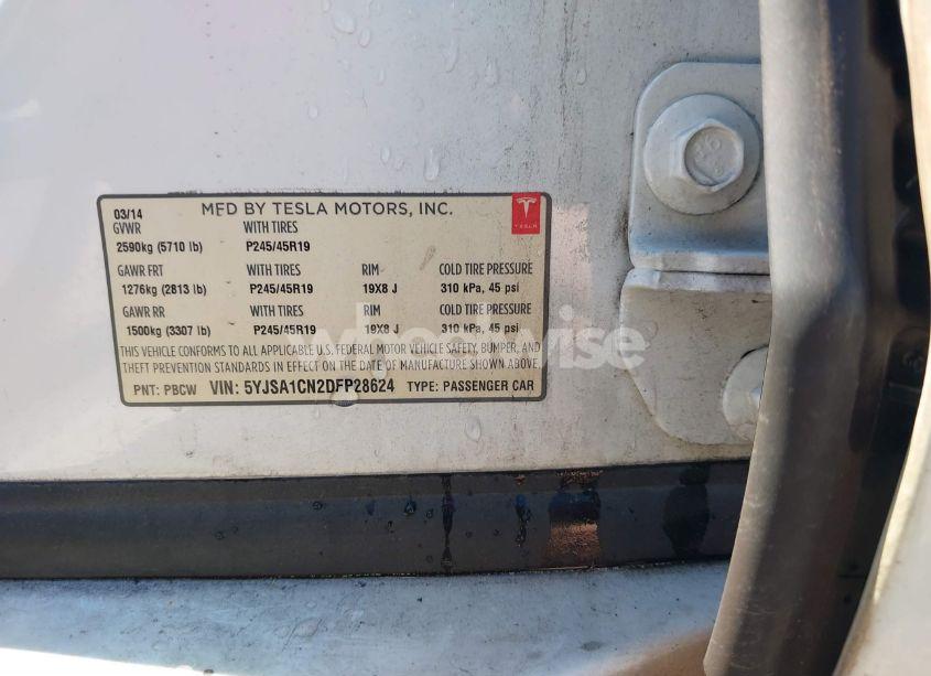 Photo 9 of 2013 Tesla Model S (VIN 5YJSA1CN2DFP28624)