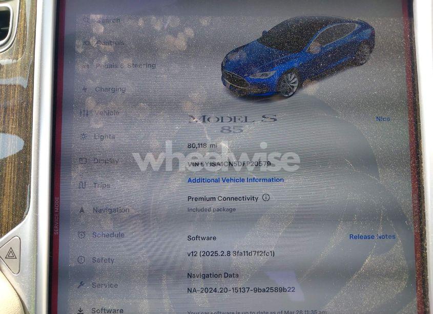 Photo 7 of 2013 Tesla Model S (VIN 5YJSA1CN5DFP20579)