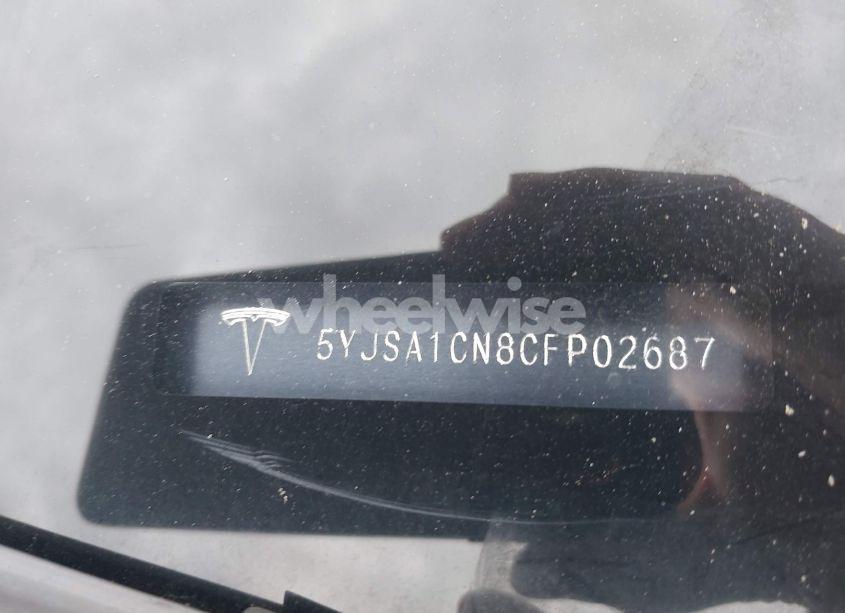 Photo 9 of 2012 Tesla Model S SIGNATURE (VIN 5YJSA1CN8CFP02687)