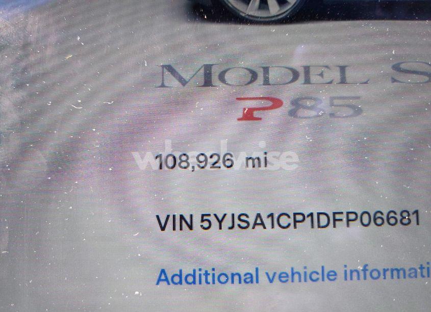 Photo 15 of 2013 Tesla Model S PERFORMANCE (VIN 5YJSA1CP1DFP06681)