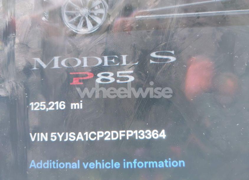 Photo 15 of 2013 Tesla Model S PERFORMANCE (VIN 5YJSA1CP2DFP13364)
