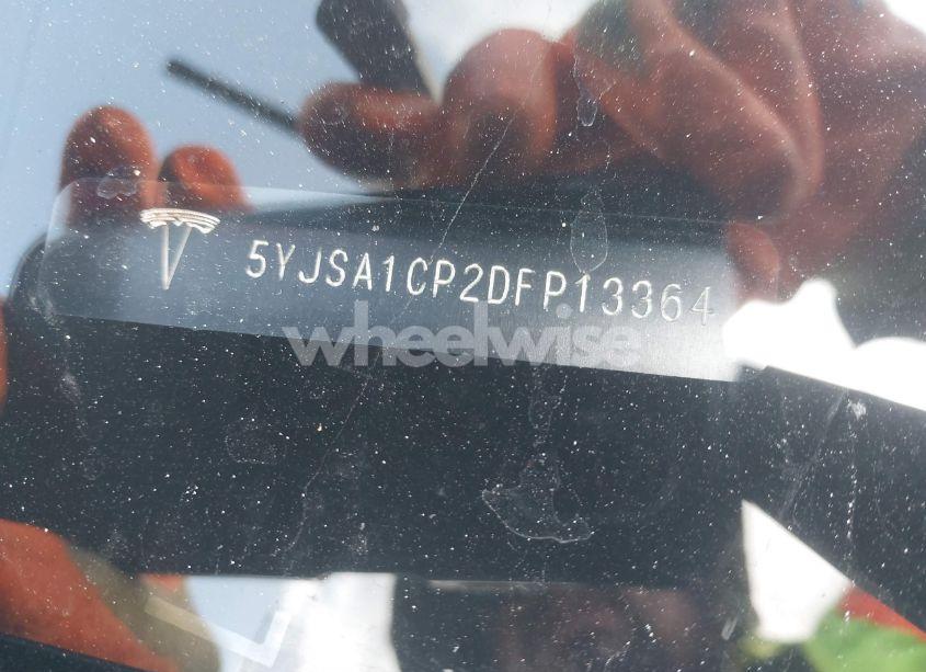 Photo 9 of 2013 Tesla Model S PERFORMANCE (VIN 5YJSA1CP2DFP13364)