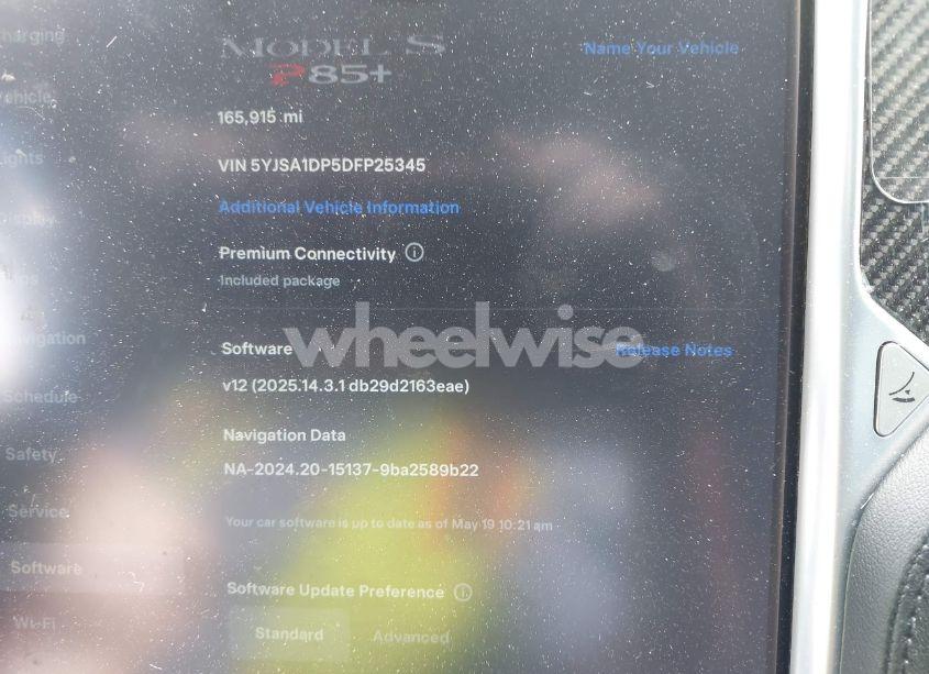 Photo 18 of 2013 Tesla Model S PERFORMANCE (VIN 5YJSA1DP5DFP25345)