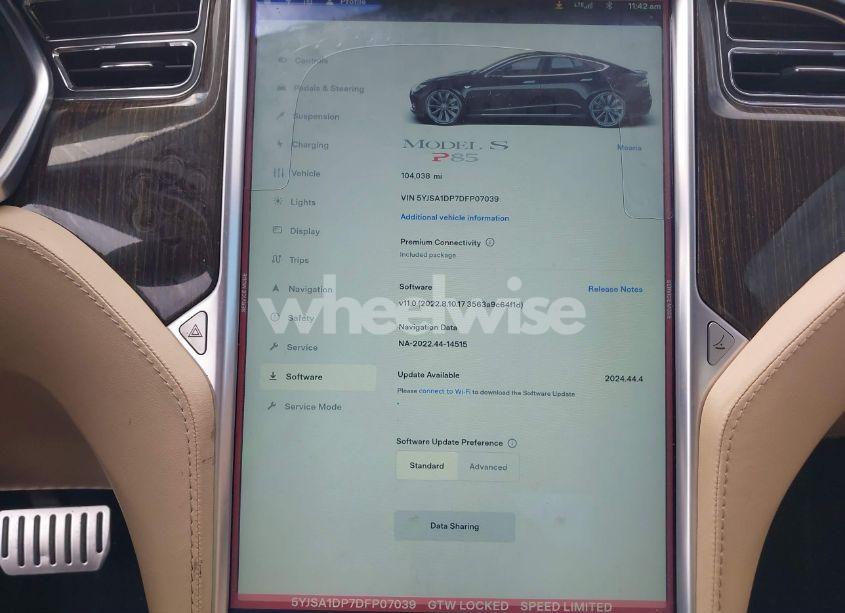 Photo 18 of 2013 Tesla Model S PERFORMANCE (VIN 5YJSA1DP7DFP07039)