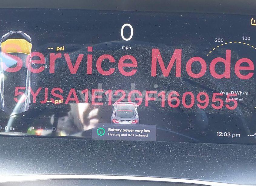 Photo 15 of 2016 Tesla Model S 60/70/75/85 (VIN 5YJSA1E12GF160955)