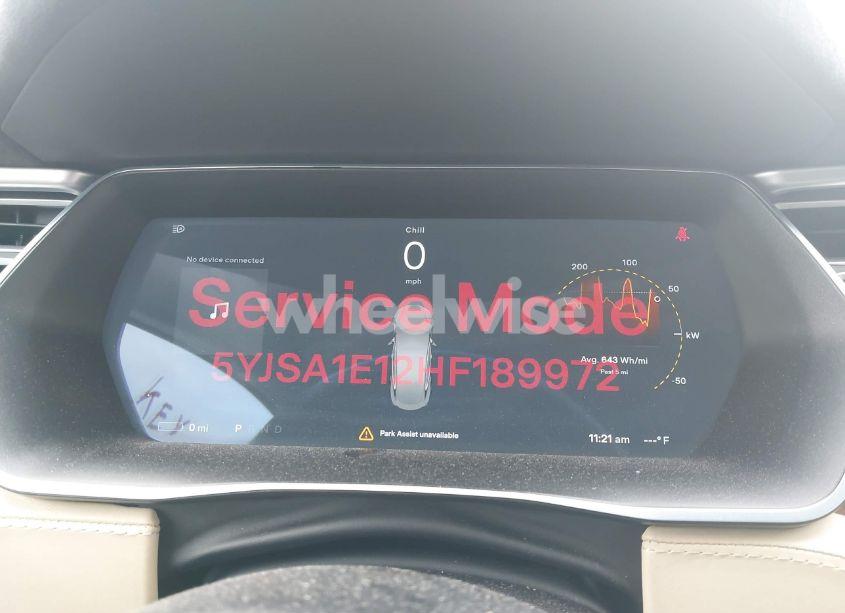 Photo 7 of 2017 Tesla Model S 60/75 (VIN 5YJSA1E12HF189972)