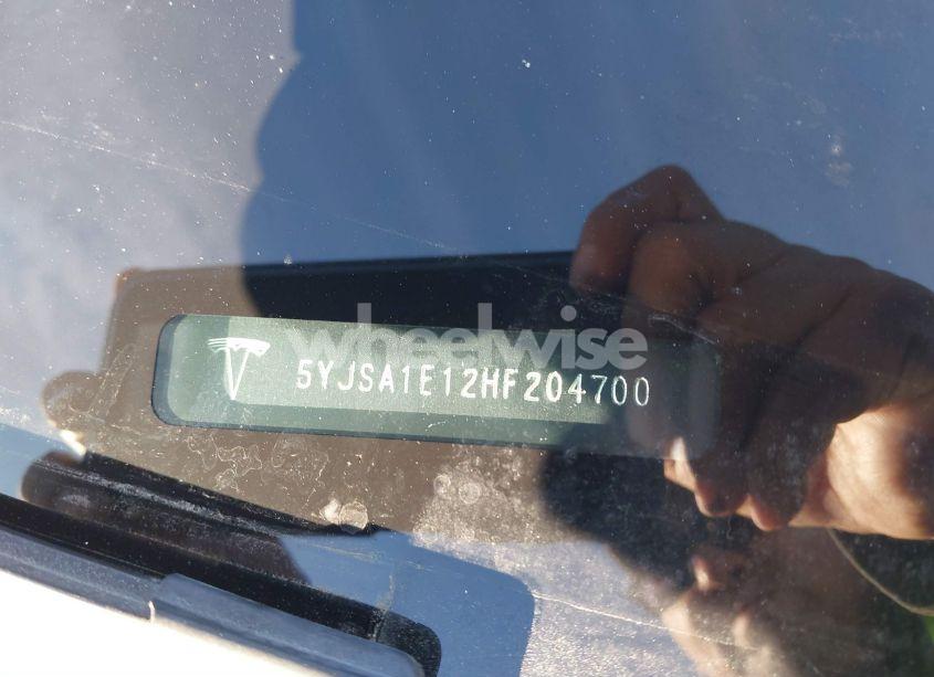 Photo 9 of 2017 Tesla Model S 60/75 (VIN 5YJSA1E12HF204700)