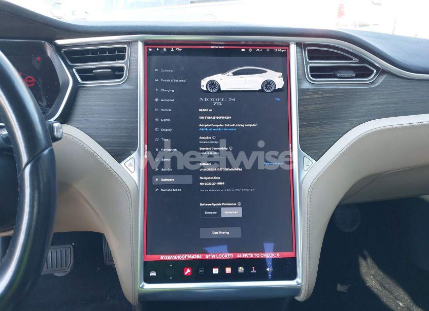 Photo 18 of 2016 Tesla Model S 60/70/75/85 (VIN 5YJSA1E16GF164264)