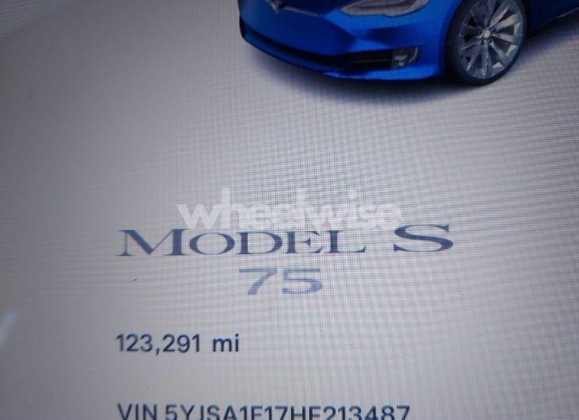 Photo 15 of 2017 Tesla Model S 60/75 (VIN 5YJSA1E17HF213487)
