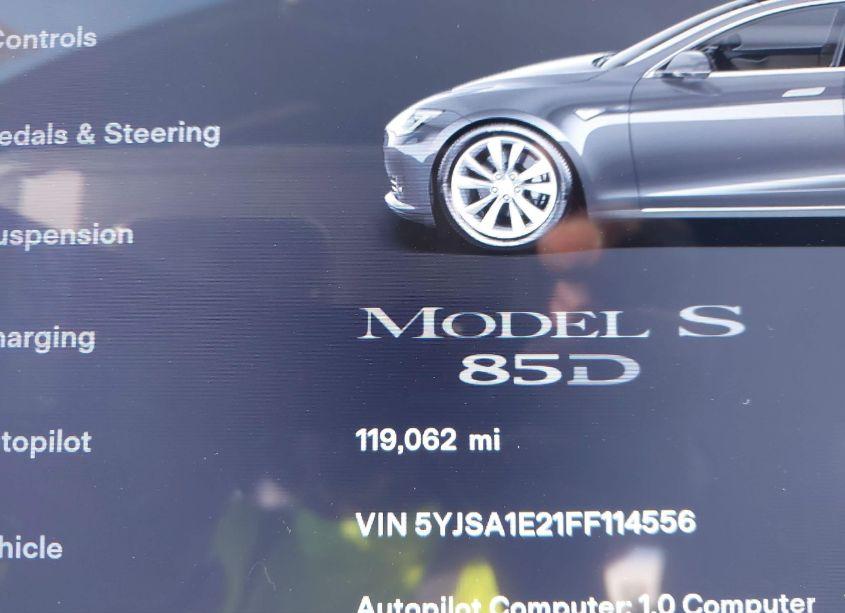 Photo 15 of 2015 Tesla Model S 70D/85D/P85D (VIN 5YJSA1E21FF114556)