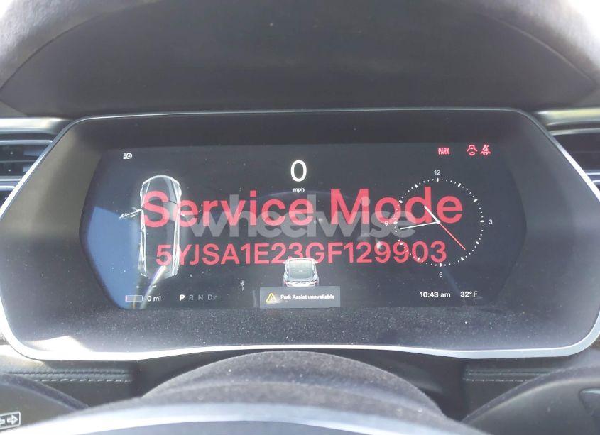 Photo 7 of 2016 Tesla Model S 60D/70D/75D/85D/90D (VIN 5YJSA1E23GF129903)