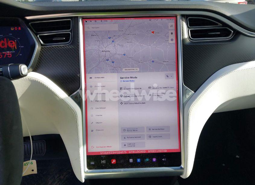 Photo 19 of 2017 Tesla Model S 100D/60D/75D/90D/P100D (VIN 5YJSA1E23HF224575)