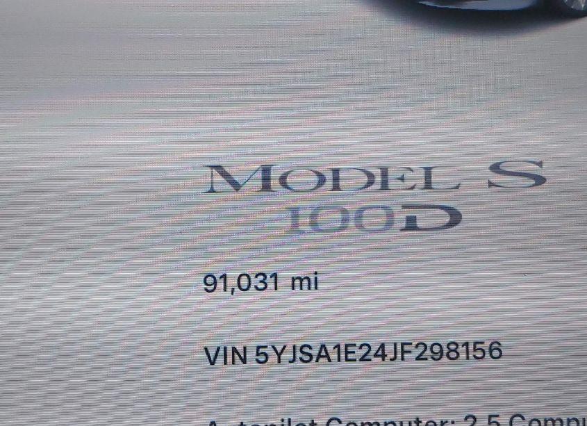Photo 15 of 2018 Tesla Model S 100D/75D/P100D (VIN 5YJSA1E24JF298156)