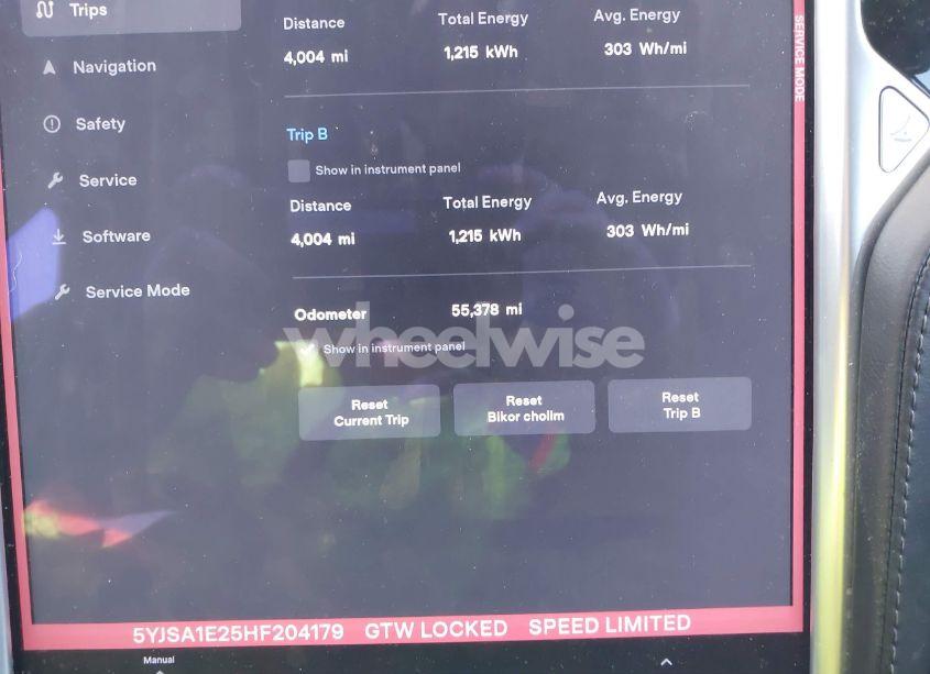 Photo 7 of 2017 Tesla Model S 100D/60D/75D/90D/P100D (VIN 5YJSA1E25HF204179)