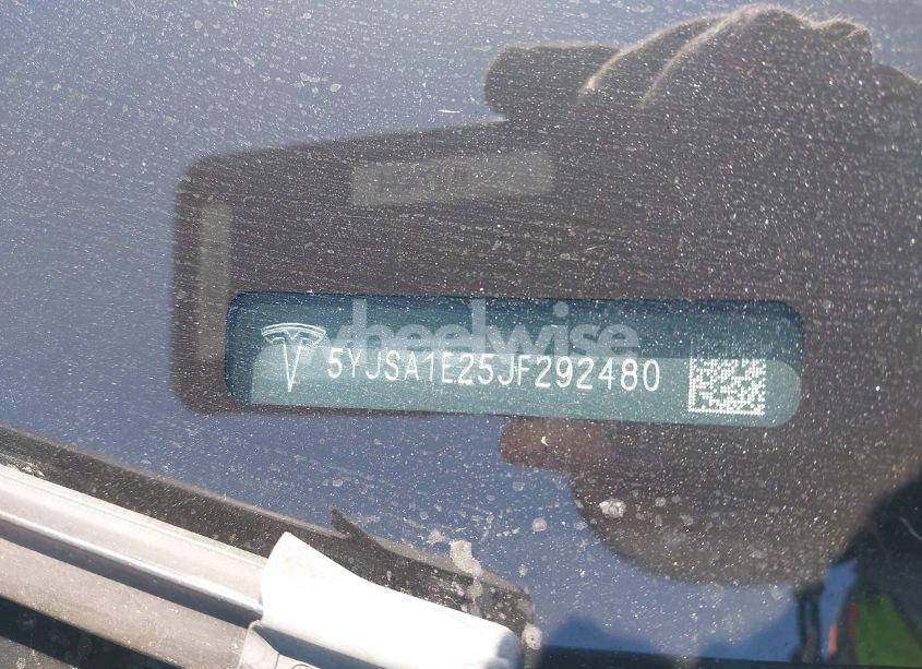 Photo 9 of 2018 Tesla Model S 100D/75D/P100D (VIN 5YJSA1E25JF292480)